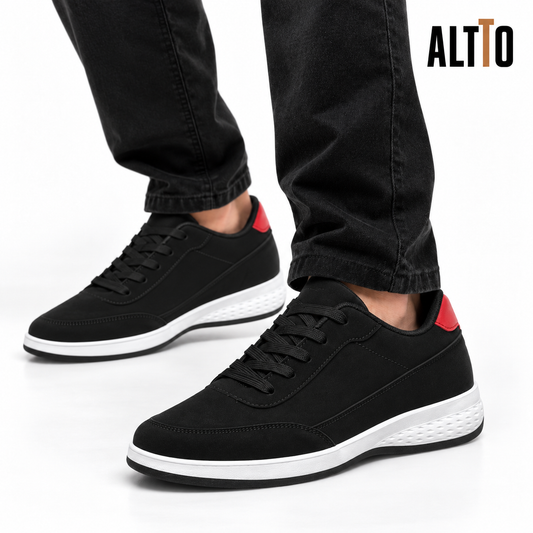 ALTTO CITY negra puesta con jeans