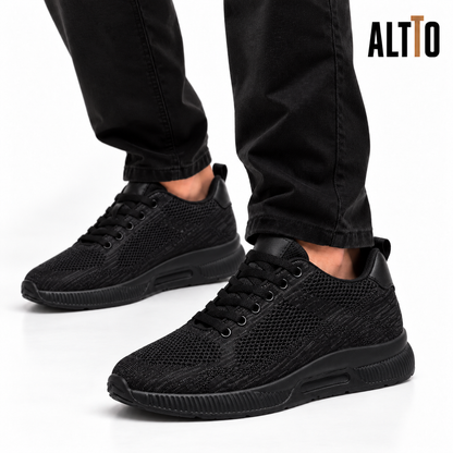 ALTTO SPORT negro total puesta con jeans