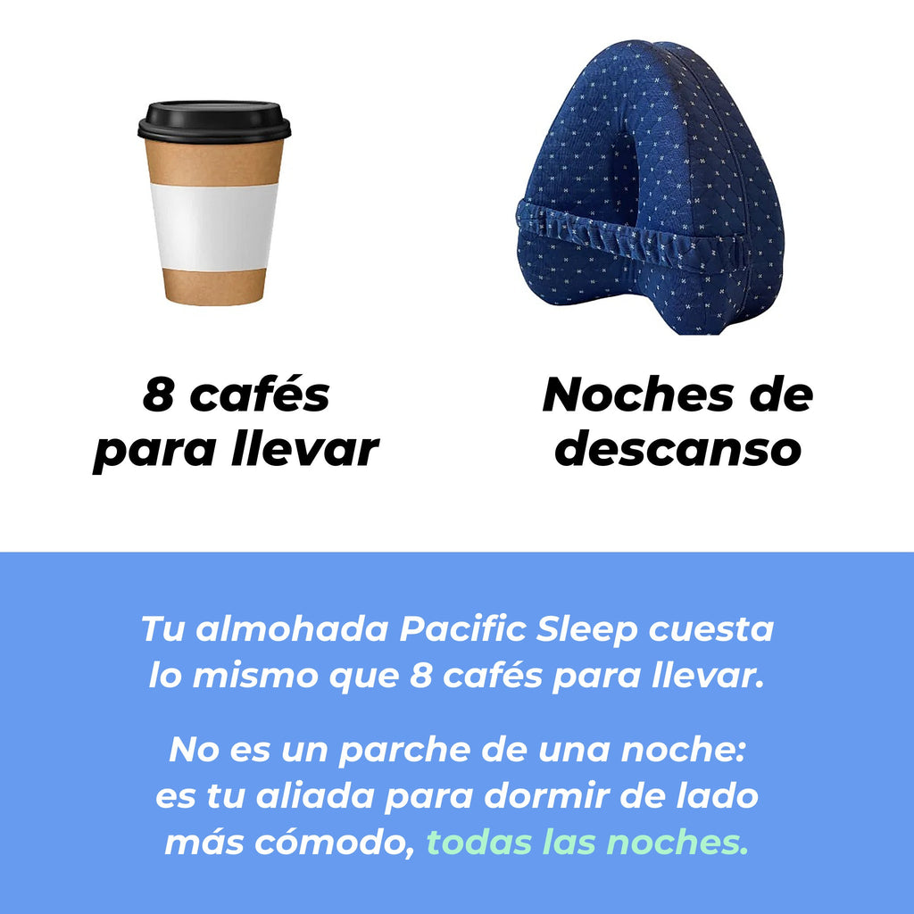 La almohada cuesta lo mismo que 8 cafés para llevar