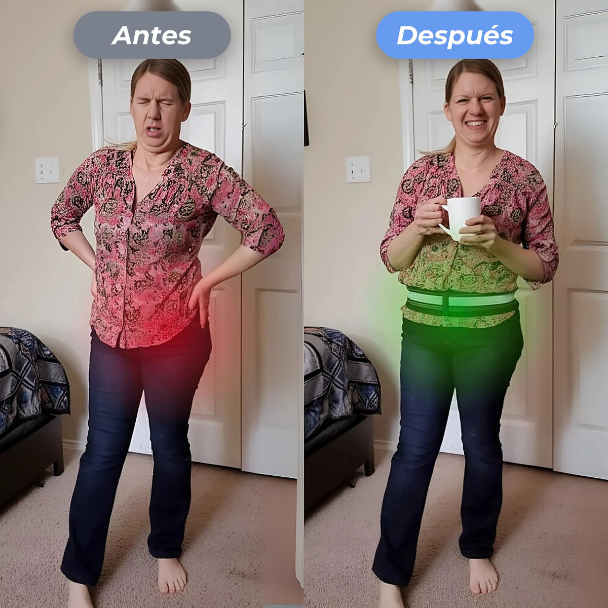Faja usada en casa
