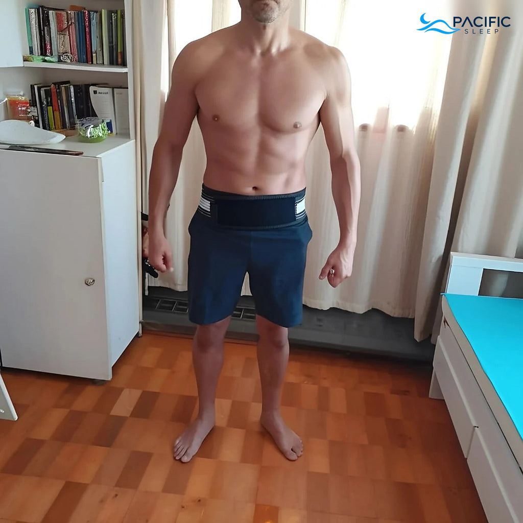 Ajuste de la faja en el cuerpo